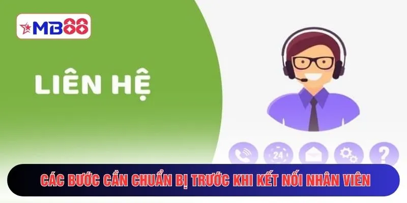 Các bước cần chuẩn bị trước khi kết nối nhân viên